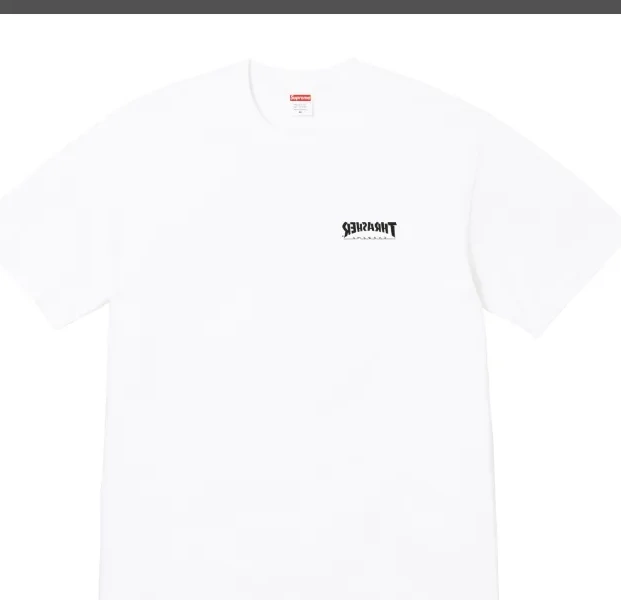 White Black T-shirt and English L M S XL Cross 0914